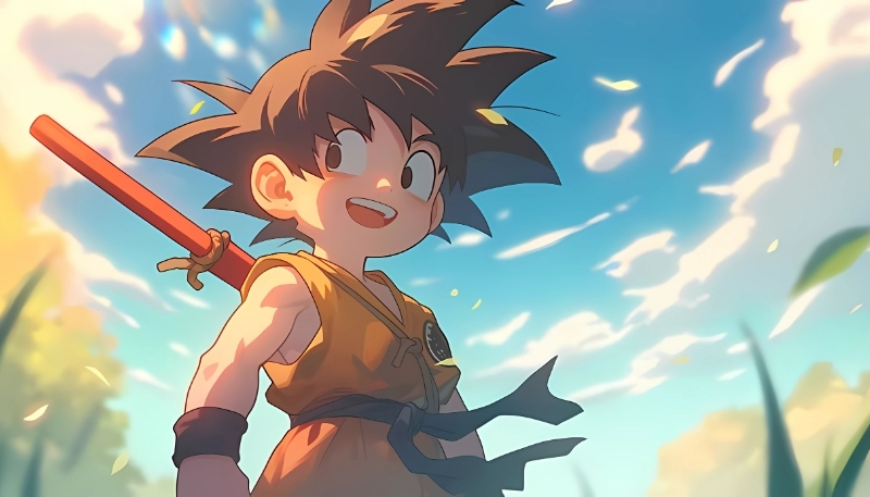 Hình nền Songoku đáng yêu cho iPhone