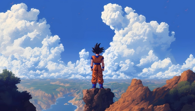 Hình nền Songoku Full HD cho desktop
