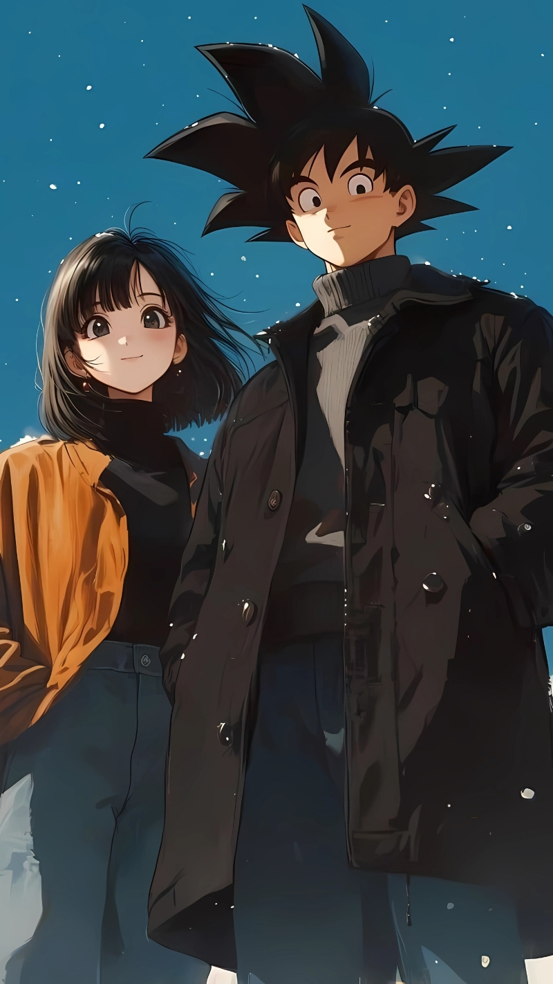 Tải hình Songoku couple Full HD