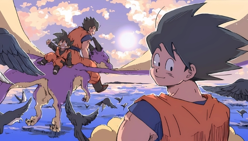 Tải hình Songoku đáng yêu Full HD