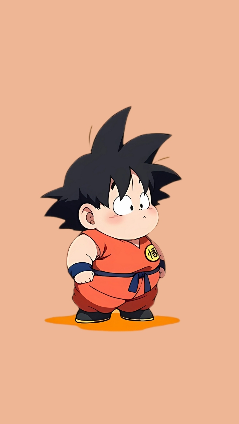 Wallpaper Songoku anime chibi siêu đẹp