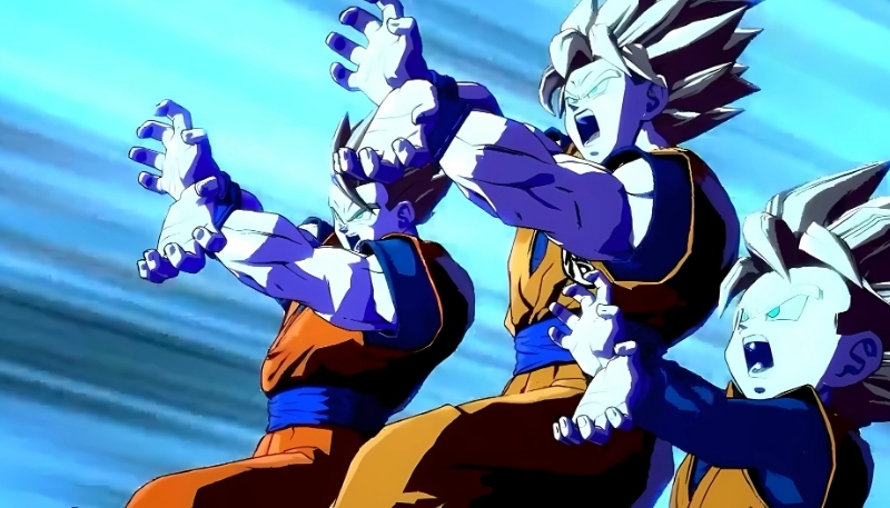 Wallpaper Songoku chiến đấu anime cực nét