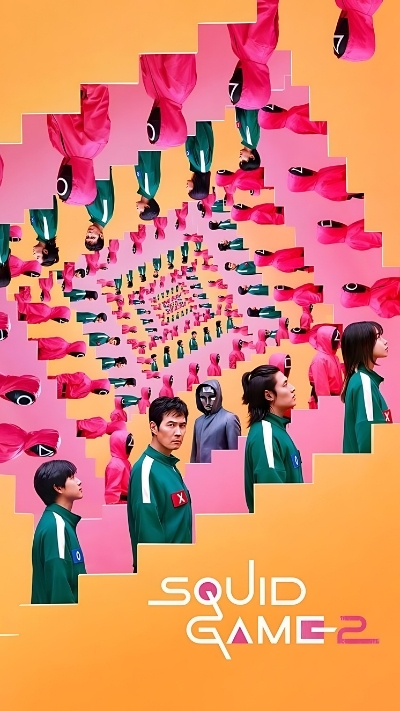 Ảnh nền 4K Squid Game chất lượng cho smartphone