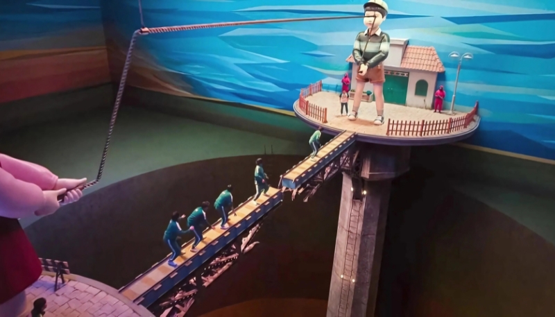 Ảnh nền máy tính Squid Game sắc nét ấn tượng