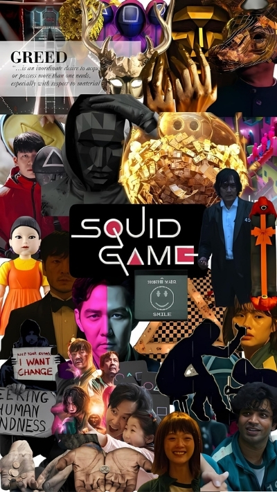 Ảnh nền Squid Game cho smartphone sắc nét