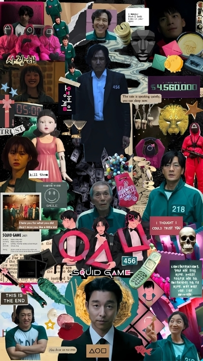 Ảnh nền Squid Game công nghệ mới đẹp