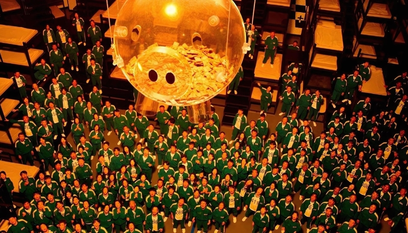 Background Squid Game ấn tượng cho desktop máy tính