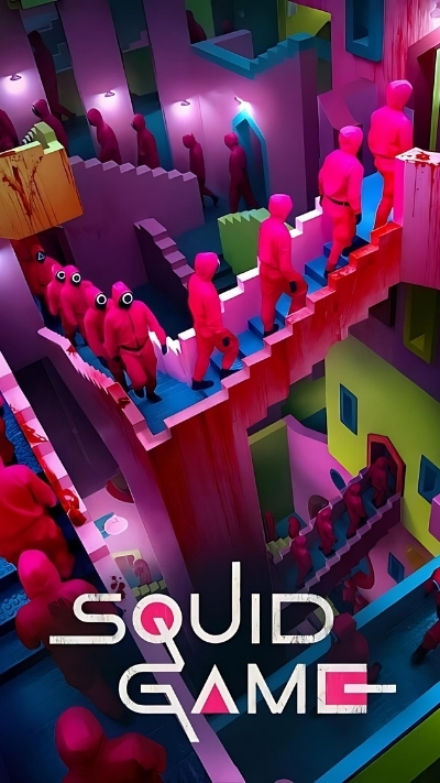 Hình nền 4K Squid Game chuyên nghiệp cho điện thoại