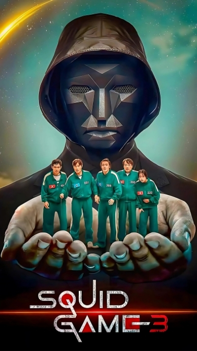 Hình nền điện thoại Squid Game hút mắt