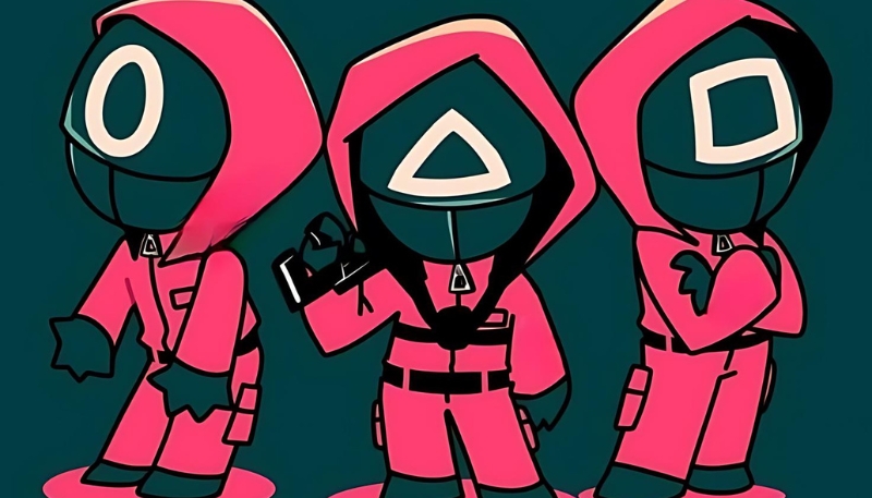 hình nền Squid Game cute