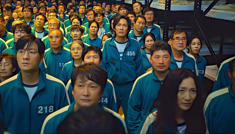 Màn hình nền Squid Game nổi bật cho máy tính