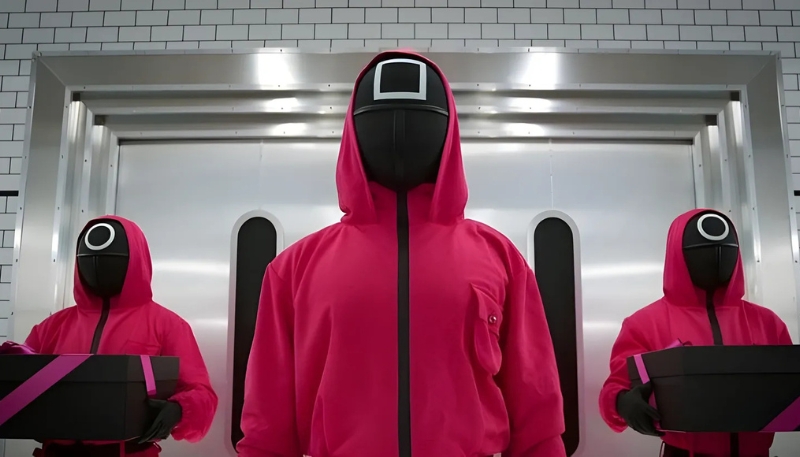 Nền màn hình Squid Game đẹp dễ nhìn máy tính