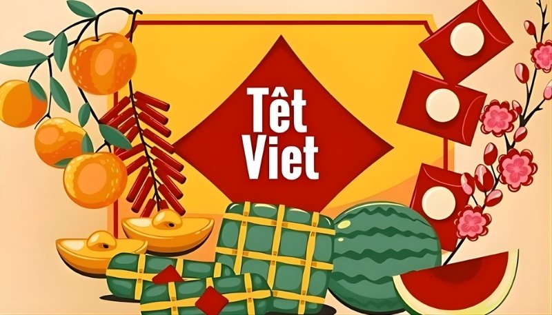 ảnh nền tết 2026 mâm ngũ quả đầy đặn