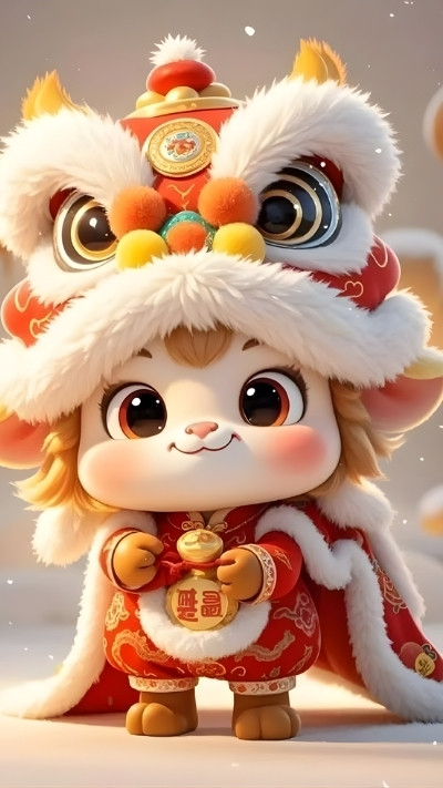 hình lân tết cho điện thoại hưng thịnh