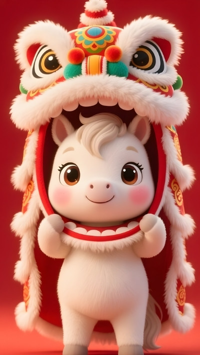 hình lân tết cho điện thoại oai linh