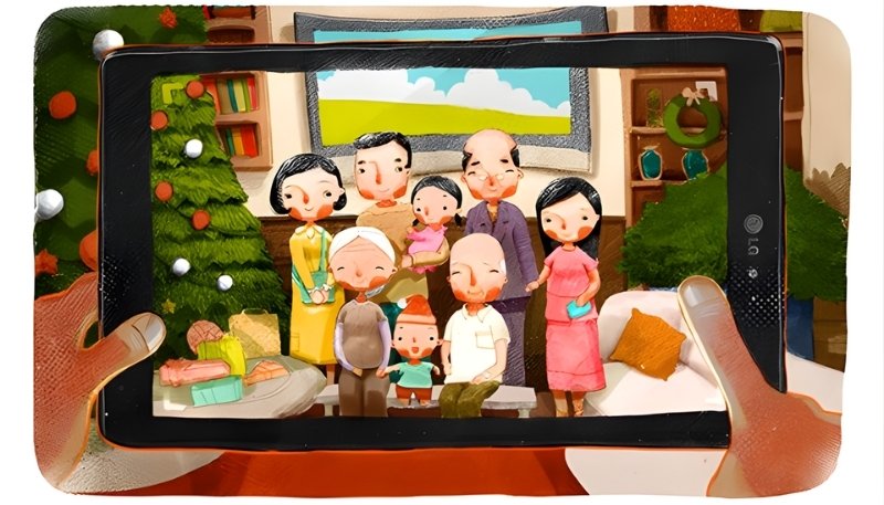 hình nền gia đình chụp ảnh tết