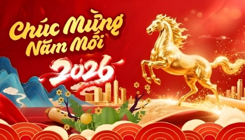 hình nền máy tính tết bính ngọ 2026 sang trọng