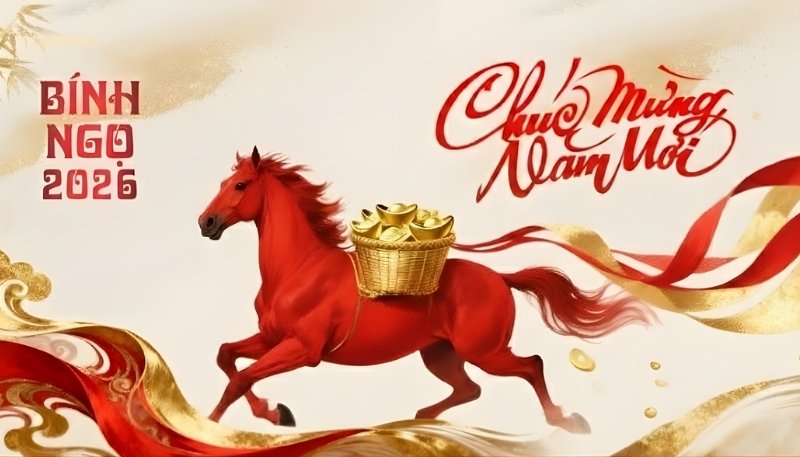 hình nền máy tính tết bính ngọ 2026 tinh tế