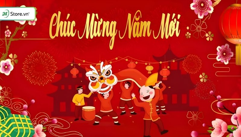 hình nền tết bính ngọ 2026 sắc nét