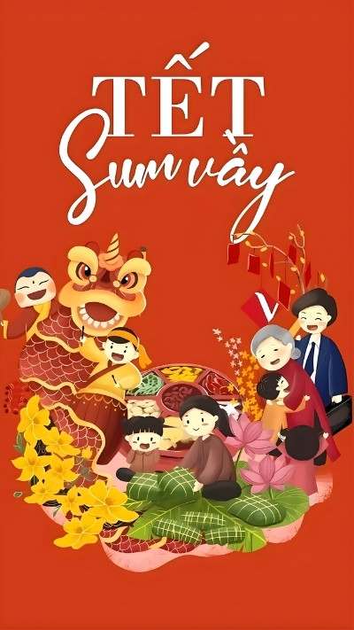 hình nền tết cho điện thoại thanh nhã