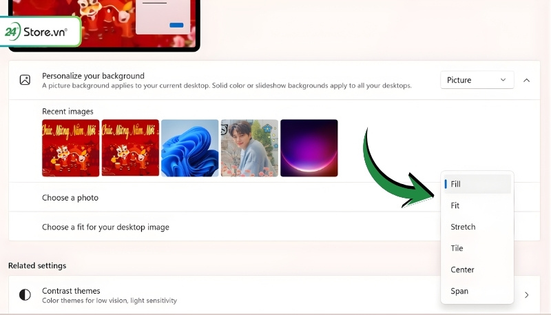 thay hình nền tết 2026 cho máy tính