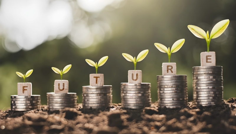 ảnh nền tiền cute rực rỡ