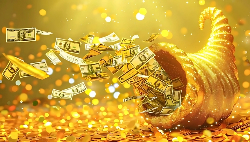 ảnh nền tiền đô la mỹ huyền ảo