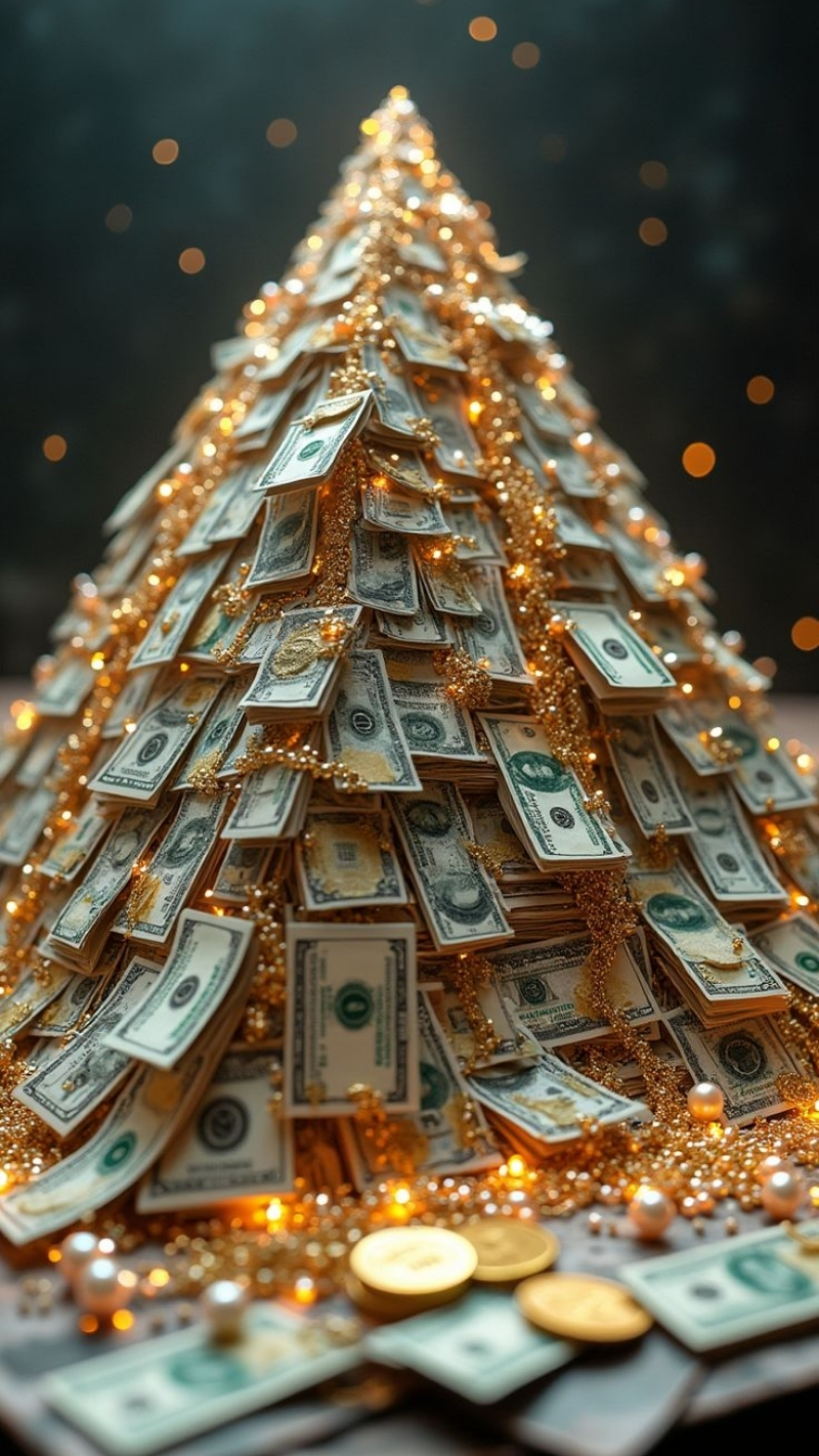 ảnh nền tiền đô la mỹ long lanh