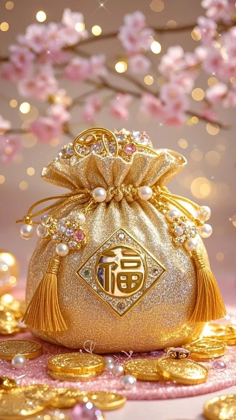 ảnh nền tiền phú quý phát lộc