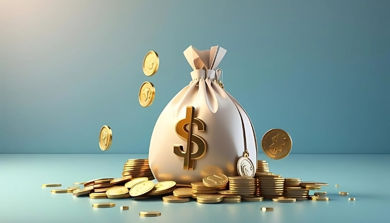 ảnh nền tiền tài lộc huyền ảo