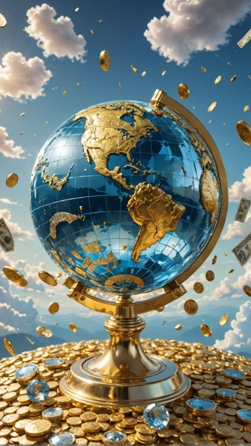 ảnh nền tiền tài lộc thu hút