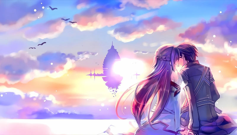 Hình nền Valentine anime