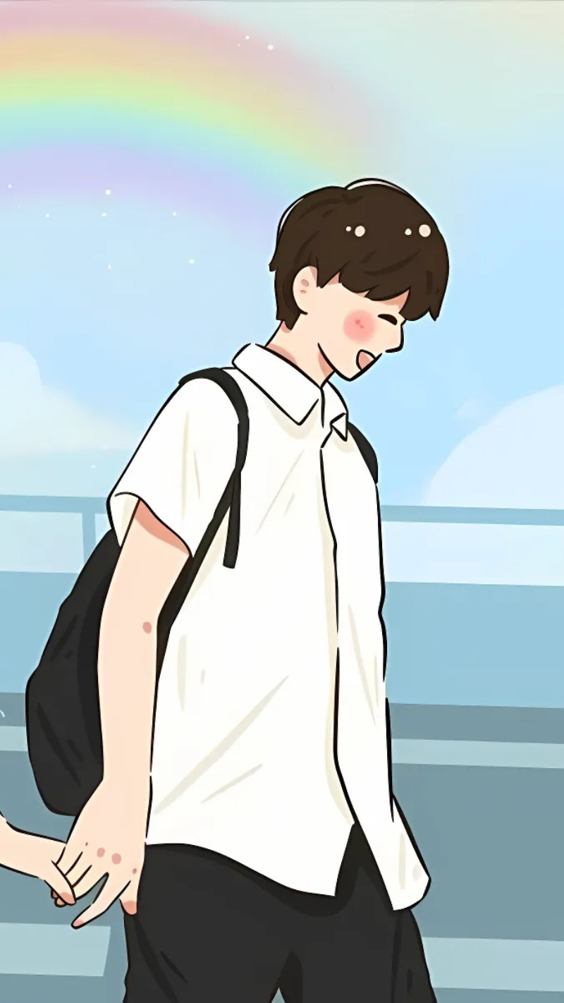 Hình nền Valentine cặp đôi cute