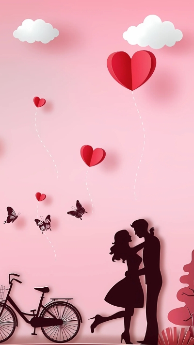 Hình nền Valentine cặp đôi