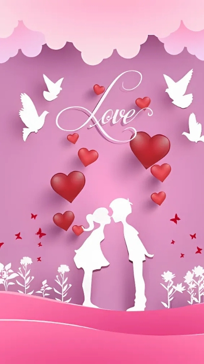 Hình nền Valentine cute