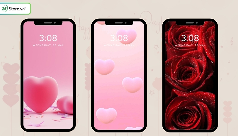 Hình nền Valentine điện thoại