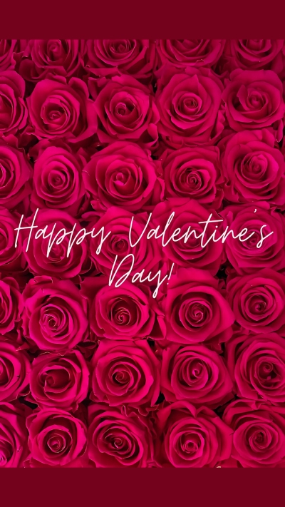 Hình nền Valentine hoa hồng