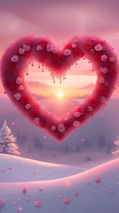 Hình nền Valentine Messenger