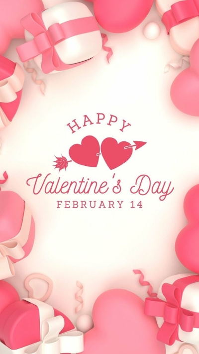 Hình nền Valentine trái tim