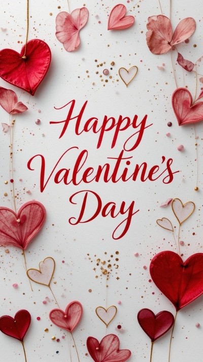 Hình nền Valentine trái tim