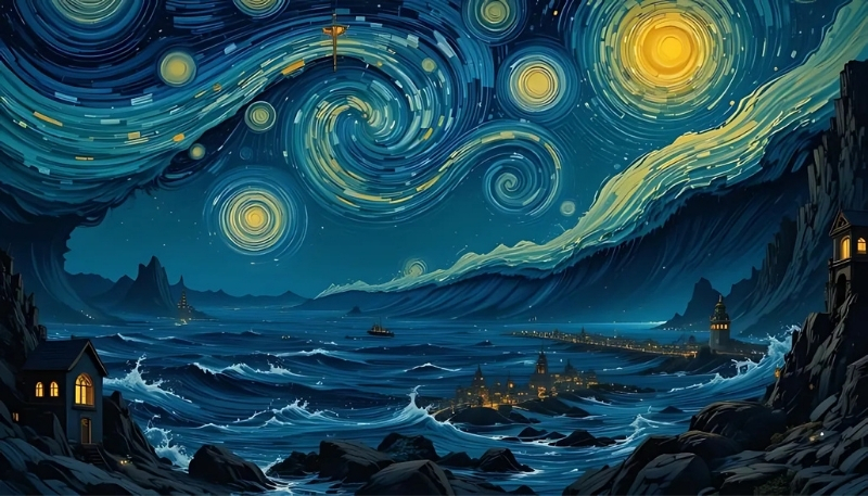 Ảnh nền Van Gogh cực đẹp cho PC