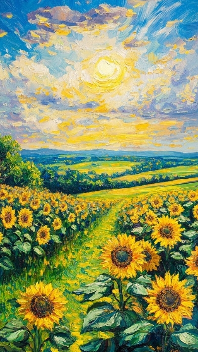 Ảnh nền Van Gogh đẹp 4K cho smartphone
