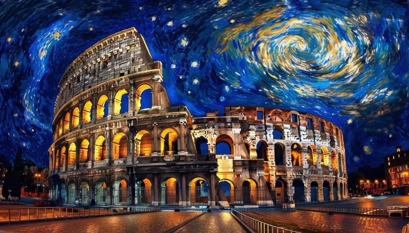 Background Van Gogh cực đẹp cho laptop