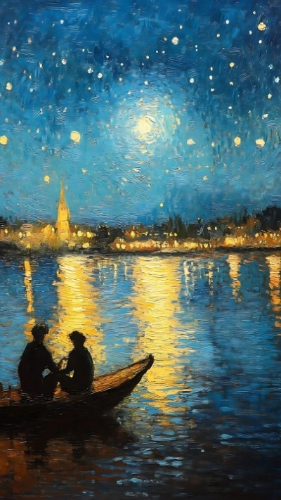 Background Van Gogh cực đẹp cho máy di động