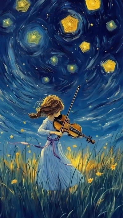 Background Van Gogh độc đáo cho điện thoại