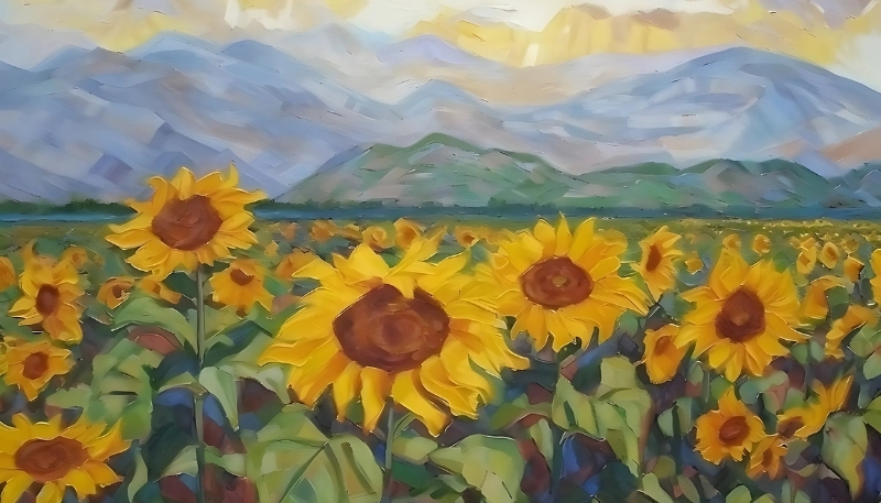 Background Van Gogh lung linh cho laptop
