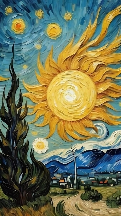 Hình ảnh Van Gogh cho điện thoại full HD