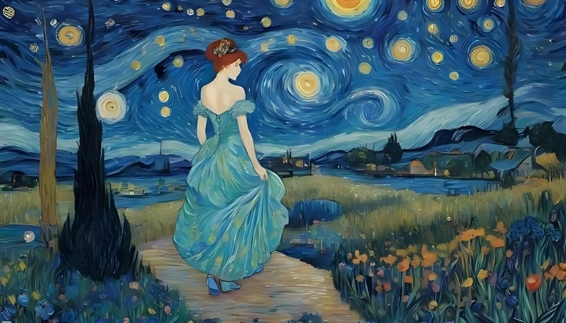 Hình ảnh Van Gogh cho laptop cực chất