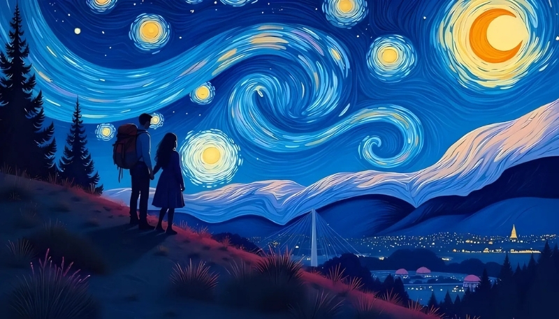 Hình ảnh Van Gogh cho laptop full HD