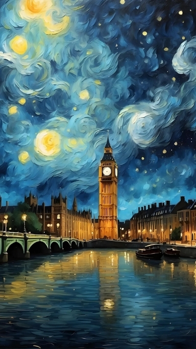 Hình ảnh Van Gogh cho máy di động cực chất